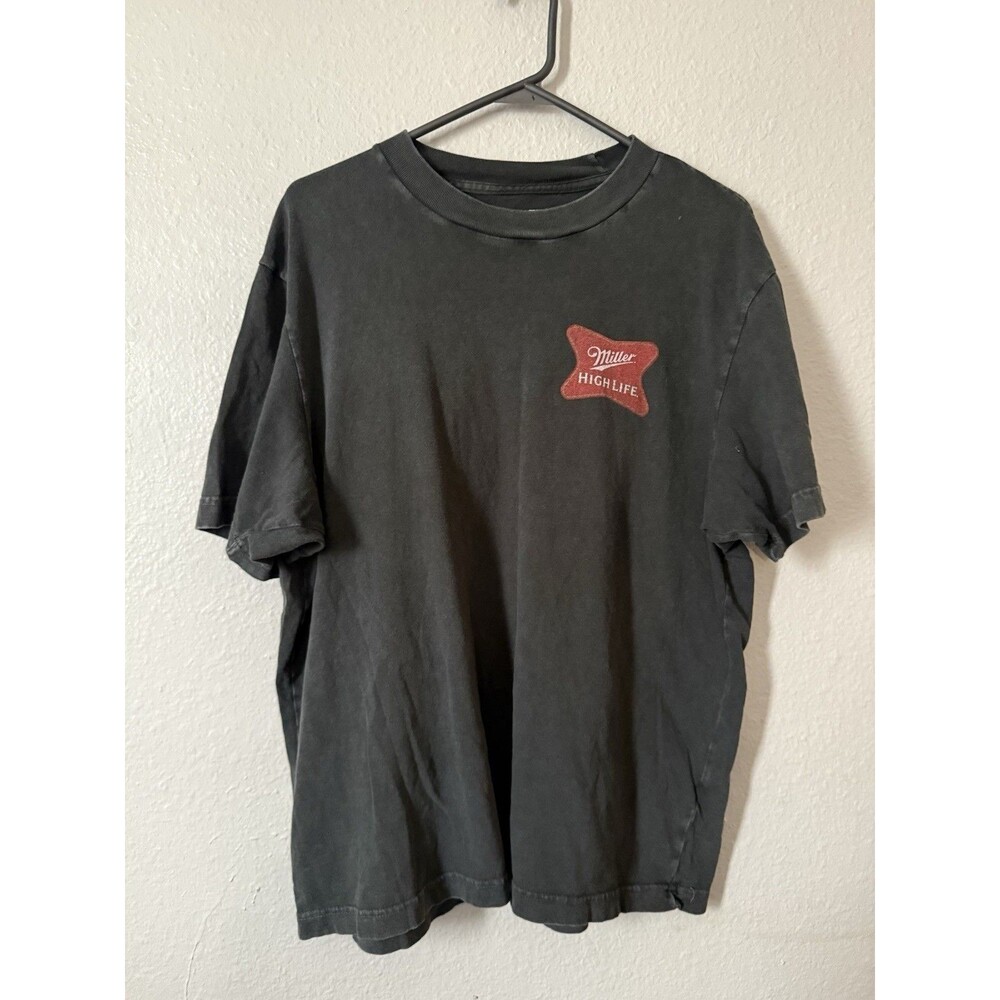Abercrombie & Fitch Miller High Life Graphic T Shirt Beige Men Small Relaxed Fit